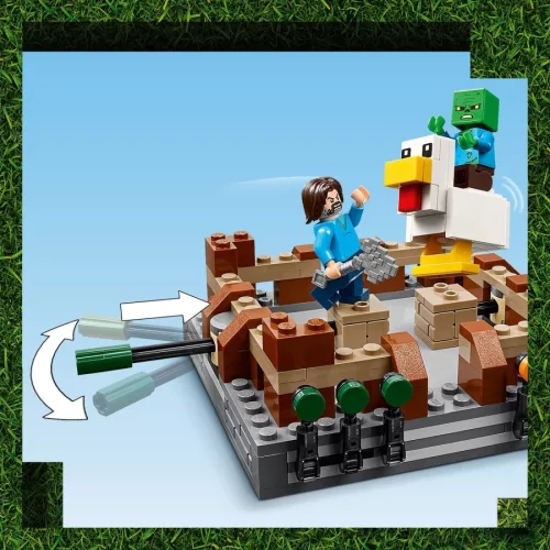 LEGO® Minecraft: 21272 Küzdőtér az erdei háznál