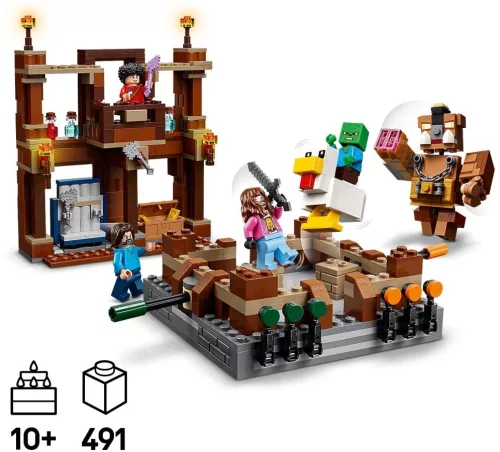 LEGO® Minecraft: 21272 Küzdőtér az erdei háznál