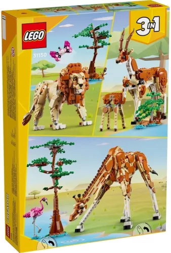 LEGO® Creator 3-in-1: 31150 Afrikai vadállatok