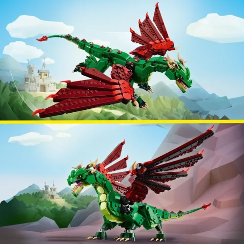 LEGO® Creator 3-in-1: 31161 Középkori sárkány