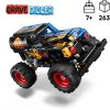 LEGO® Technic: 42219 Monster Jam™ Grave Digger™ tűz és jég