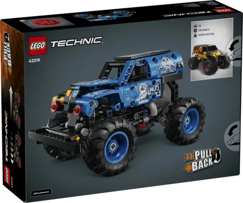 LEGO® Technic: 42219 Monster Jam™ Grave Digger™ tűz és jég
