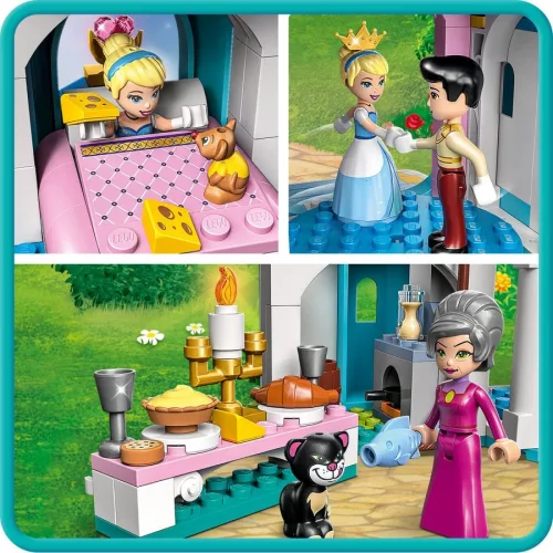 LEGO® Disney Princess: 43206 Hamupipőke és Szőke herceg kastélya