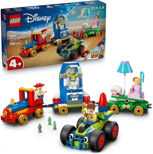 LEGO® Disney: 43264 Toy Story ünnepi vonat és RC versenyautó