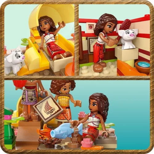 LEGO® Disney Princess: 43270 Vaiana kalandokkal teli kenuja