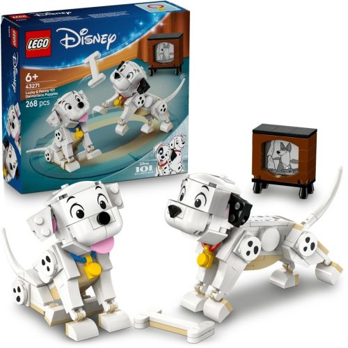 LEGO® Disney: 43271  101 kiskutya - Kuksi és Pelyhes dalmatakölykök