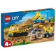 LEGO City: 60391 Építőipari teherautók és bontógolyós daru