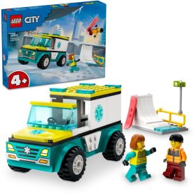 LEGO® City: 60403 Mentőautó és snowboardos
