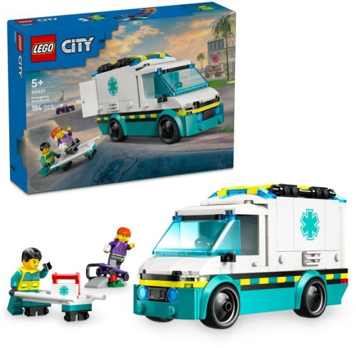 LEGO® City: 60451 Sürgősségi mentőautó