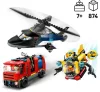 LEGO® City: 60462 Helikopter, tűzoltóautó és tengeralattjáró egy csomagban