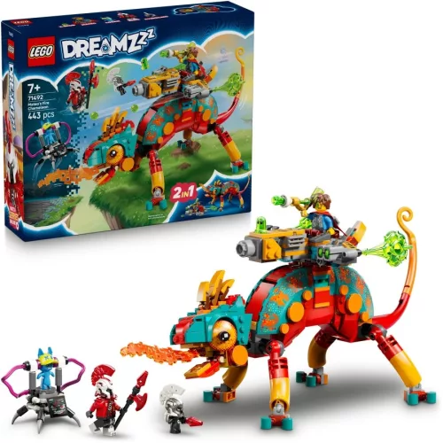LEGO® DREAMZzz: 71492 Mateo tűzkaméleonja