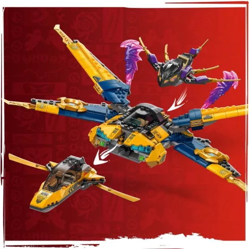 LEGO® NINJAGO: 71833 Ras és Arin szuper viharrepülője