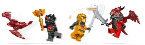 LEGO® NINJAGO: 71833 Ras és Arin szuper viharrepülője
