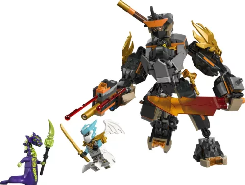 LEGO® NINJAGO: 71854 Cole akciórobotja és Sárkány Zane