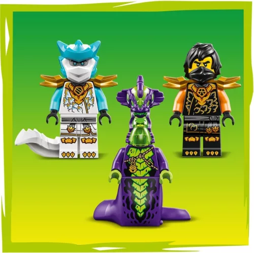 LEGO® NINJAGO: 71854 Cole akciórobotja és Sárkány Zane