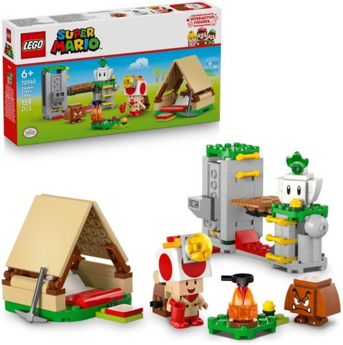 LEGO® Super Mario: 72040 Captain Toad táborhelye