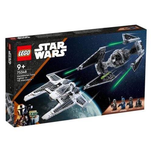 LEGO Star Wars: 75348 Mandalóri Fang vadászgép vs. TIE elfogóvadász™