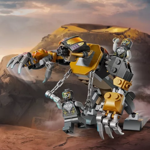 LEGO® Marvel: 76322 Bosszúállók - Végjáték Thor a chitauri harcosok ellen