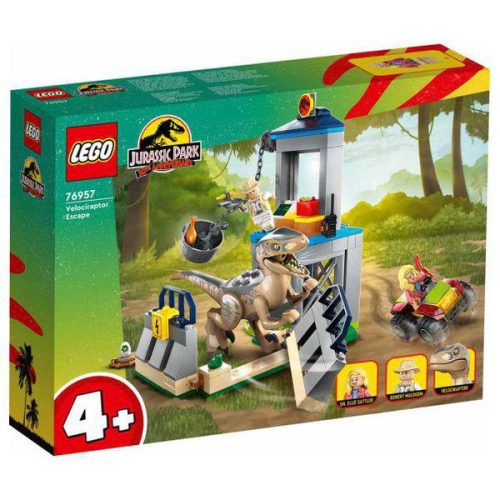 LEGO Jurassic World: 76957 Velociraptor szökés