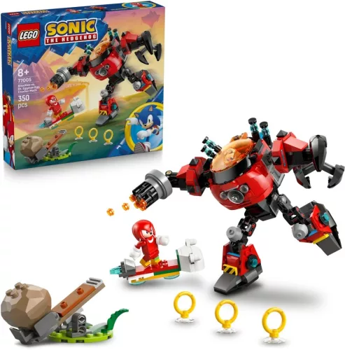 LEGO® Sonic the Hedgehog: 77005 Knuckles vs. Dr. Eggman Egg Crusher robotja