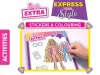 Lisciani: Barbie Express Your Style - Divattervező Vázlatfüzet 