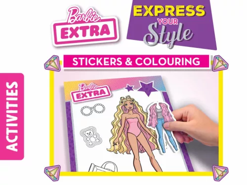 Lisciani: Barbie Express Your Style - Divattervező Vázlatfüzet 