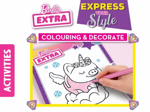 Lisciani: Barbie Express Your Style - Divattervező Vázlatfüzet 