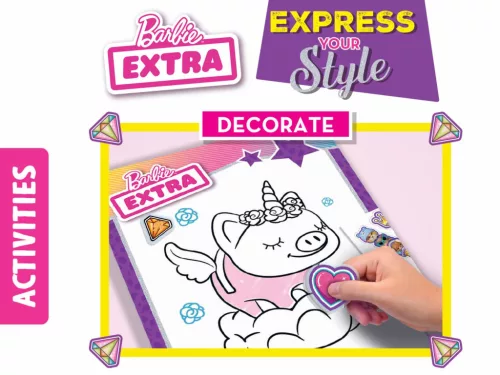 Lisciani: Barbie Express Your Style - Divattervező Vázlatfüzet 