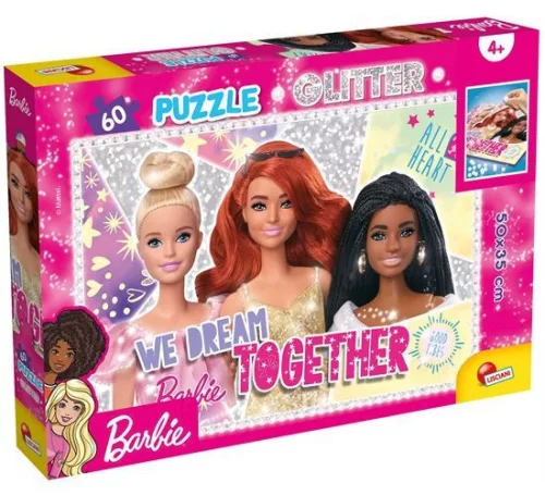 Barbie 60 db-os glitter puzzle - selfie