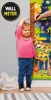 Montessori baby - zsiráfos magasságmérő játékkal