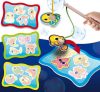 Montessori baby fa mágneses horgászós játék