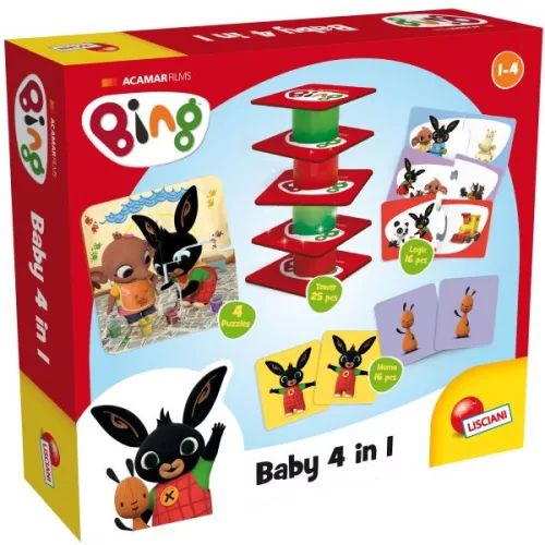 Bing nyuszi és barátai 4 az 1-ben fejlesztő játék