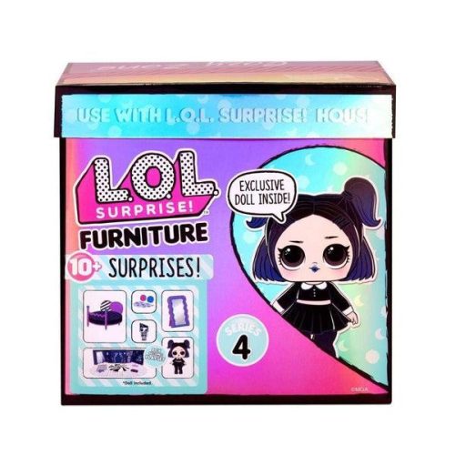 LOL Suprise Furniture játékszett, babával és bútorokkal - Cozy Zone