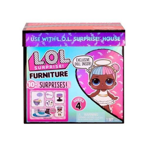 LOL Suprise Furniture játékszett, babával és bútorokkal - Sweet Boardwalk