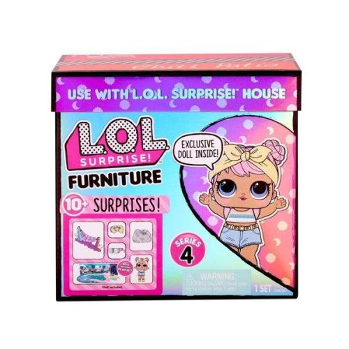 LOL Suprise Furniture játékszett, babával és bútorokkal - Chill Patio