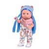 Antonio Juan Írisz kék hajú baba 38 cm-es