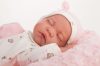 Antonio Juan élethű lány csecsemő baba, 40 cm-es