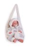 Antonio Juan újszülött baba puha táskával, 42 cm-es