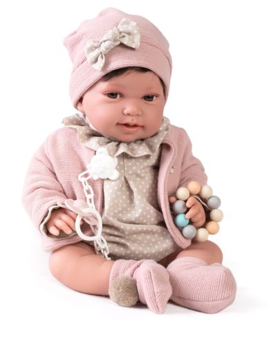 Antonio Juan Pipa puha újszülött baba, 42 cm-es