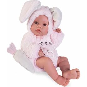   Antonio Juan: Újszülött Erika baba nyuszi jelmezben 42 cm-es