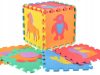 Állatos habszivacs szőnyeg puzzle - 10 db-os