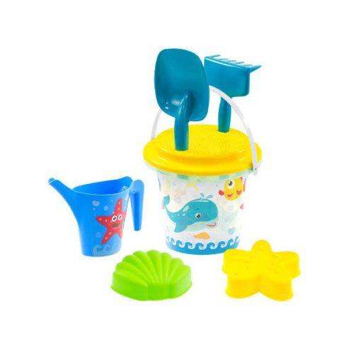 Homokozó szett locsolókannával - kék