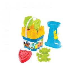 Homokozó szett malommal