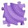 Muffik Szenzoros ortopédiai szőnyeg: kemény twister kiegészítő - lila