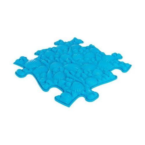 Muffik Szenzoros szőnyeg: puha kagylós kiegészítő - kék