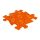 Muffik Szenzoros szőnyeg: puha dínótojás kiegészítő - narancssárga