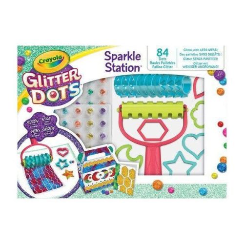 Glitteres Dekorgyöngyök: Kreatív csillámkészlet - Crayola