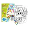Crayola - Mini Kids maxi kifestő és filctoll készlet - Állatkornis