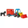 Wader Buggy traktor lószállító utánfutóval, többféle