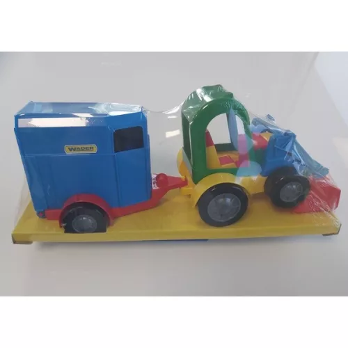 Wader Buggy traktor lószállító utánfutóval, többféle